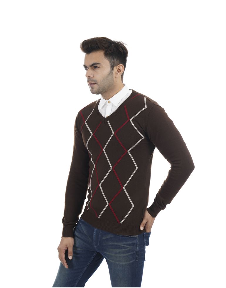 Porto Bello Men's Casual Winter Wear Pullover